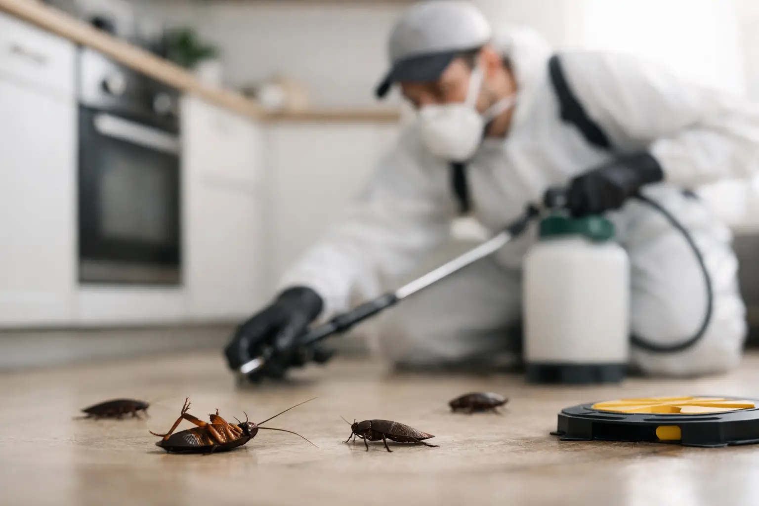 Dedetização de baratas apartamento: como agir